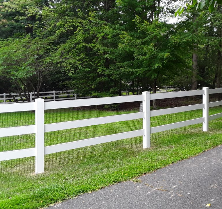 split rail fence